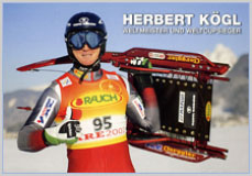 RODELKAUF mit bester BERATUNG direkt beim RODELWELTMEISTER UND WELTCUPSIEGER HERBERT KÖGL!